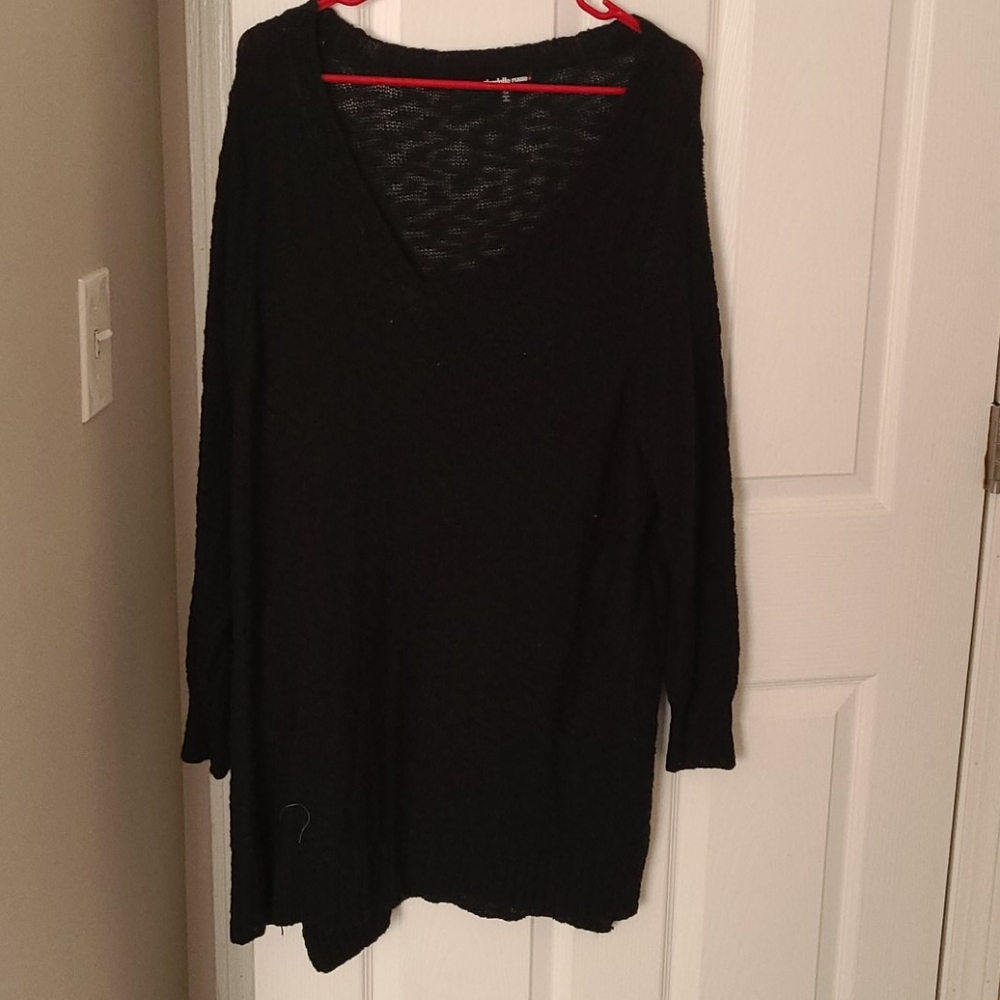 Black Knitted Sweater